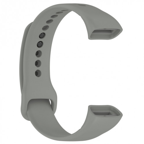Pour Mambo Band 5 / 5S Bracelet de montre de remplacement en silicone de couleur unie (gris) SH901E1354-09
