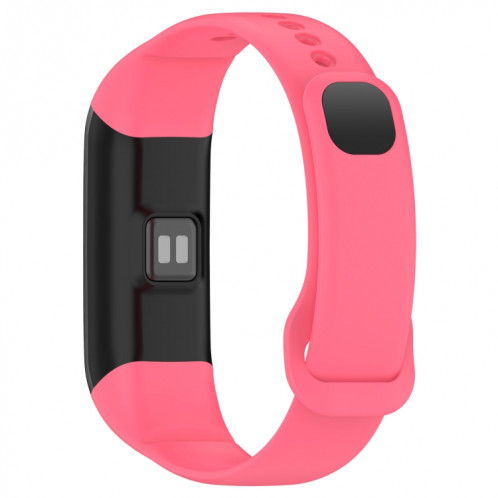 Pour Mambo Band 5 / 5S Bracelet de montre de remplacement en silicone de couleur unie (Rose Red) SH901F600-09