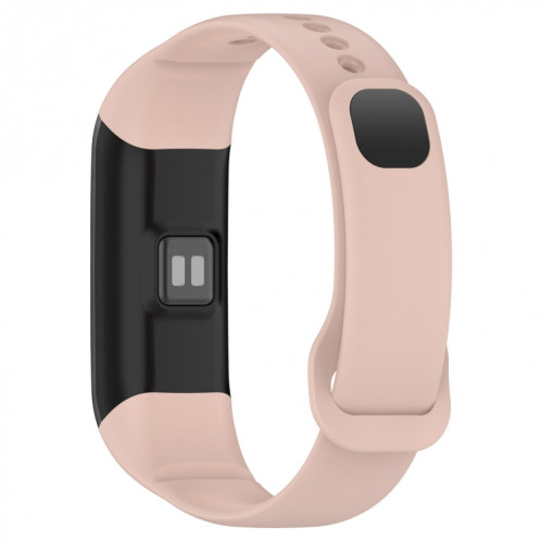 Pour Mambo Band 5 / 5S Bracelet de montre de remplacement en silicone de couleur unie (rose clair) SH901G361-09