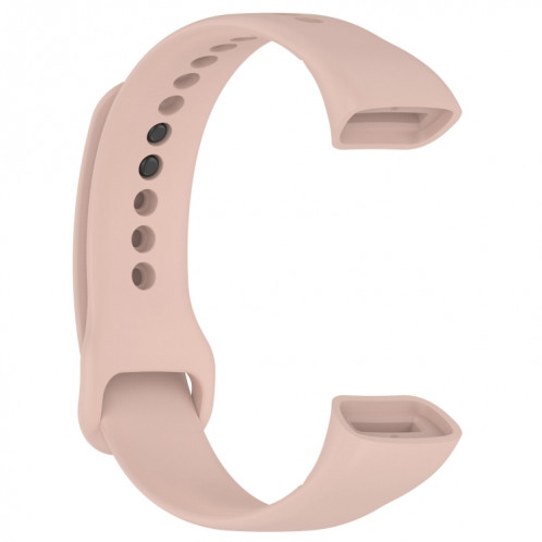 Pour Mambo Band 5 / 5S Bracelet de montre de remplacement en silicone de couleur unie (rose clair) SH901G361-09