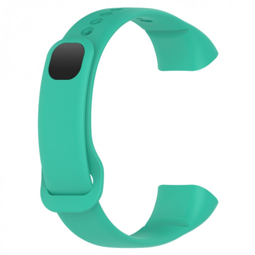 Pour Mambo Band 5 / 5S Bracelet de montre de remplacement en silicone de couleur unie (bleu sarcelle) SH901H578-09