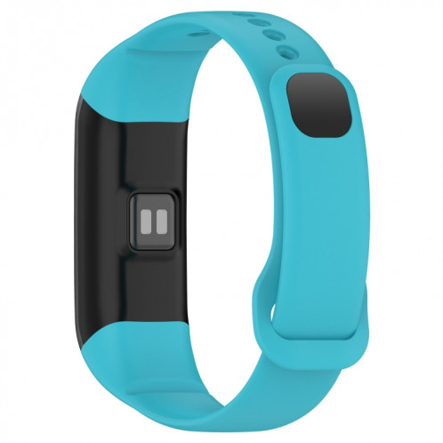 Pour Mambo Band 5 / 5S Bracelet de montre de remplacement en silicone de couleur unie (bleu ciel) SH901I966-09