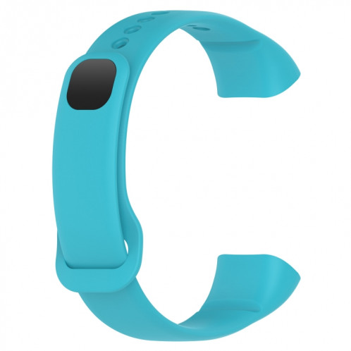 Pour Mambo Band 5 / 5S Bracelet de montre de remplacement en silicone de couleur unie (bleu ciel) SH901I966-09