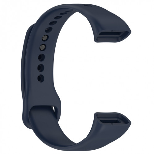 Pour Mambo Band 5 / 5S Bracelet de montre de remplacement en silicone de couleur unie (bleu nuit) SH901J1517-09