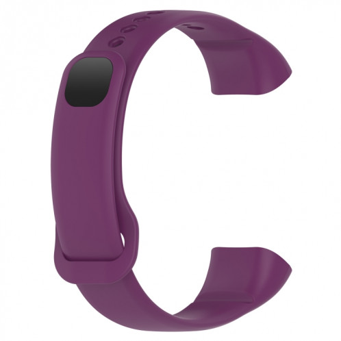 Pour Mambo Band 5 / 5S Bracelet de montre de remplacement en silicone de couleur unie (violet) SH901K780-09
