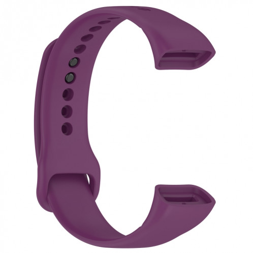 Pour Mambo Band 5 / 5S Bracelet de montre de remplacement en silicone de couleur unie (violet) SH901K780-09