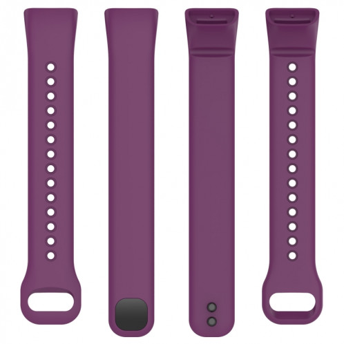Pour Mambo Band 5 / 5S Bracelet de montre de remplacement en silicone de couleur unie (violet) SH901K780-09