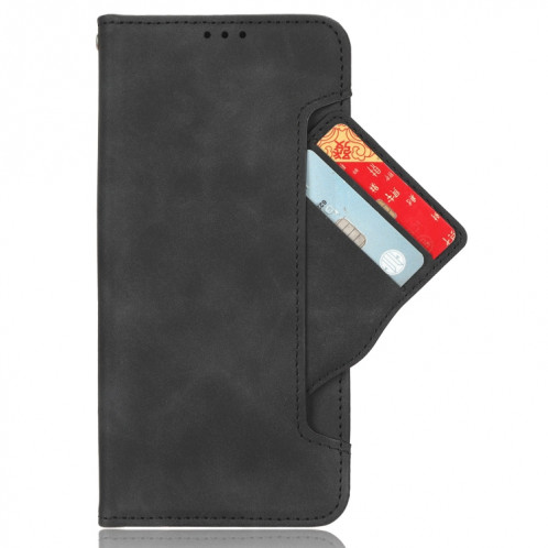 Pour Huawei nova 11 Skin Feel Calf Texture Card Slots Leather Phone Case (Black) SH119B1824-06