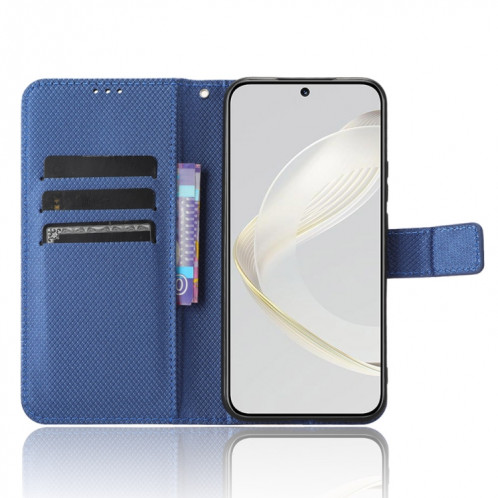 Pour Huawei nova 11 Pro Diamond Texture Leather Phone Case (Bleu) SH818C778-07