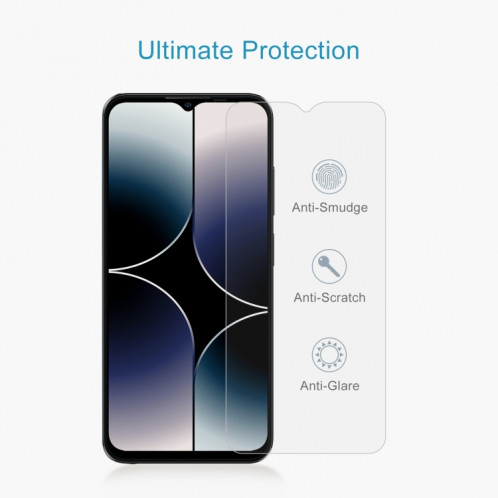 Pour Ulefone Note 16 Pro 50pcs 0.26mm 9H 2.5D Film de Verre Trempé SH3503135-06