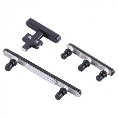 Pour bouton d'alimentation OnePlus 6 + bouton de contrôle du volume (noir givré) SH301A1602-04