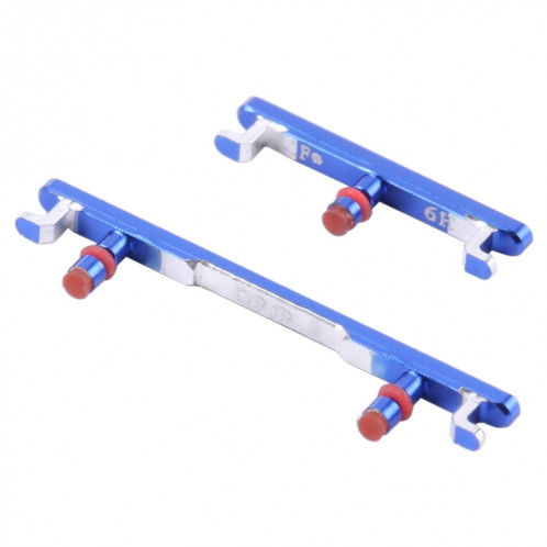 Pour OnePlus 8 Pro Bouton d'alimentation + Bouton de contrôle du volume (Bleu) SH501A880-04
