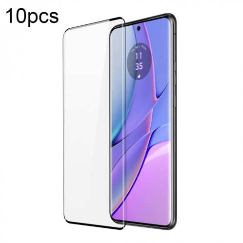 Pour Motorola Moto Edge 40 10 pièces DUX DUCIS 0.33mm 9H Film de verre trempé d'alumine moyen SD18021429-07