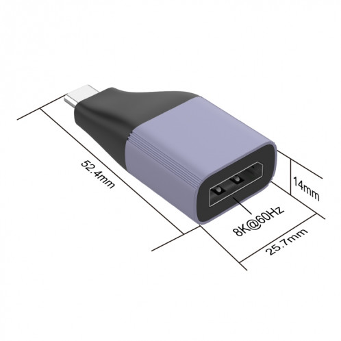 Convertisseur vidéo Onten UC103 8K Type-C vers PD (livraison de couleurs aléatoires) SO501A463-06