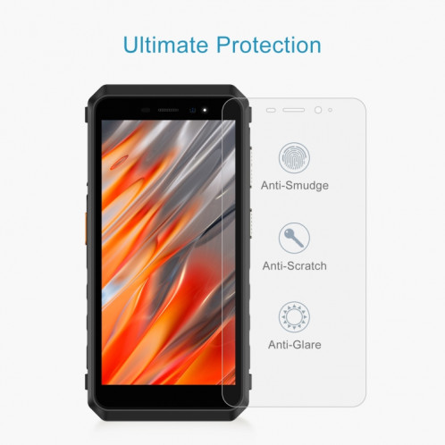 Pour Ulefone Power Armor X11 10 pièces 0.26mm 9H 2.5D Film de verre trempé SH7702434-06