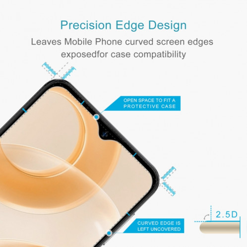 Pour Ulefone Note 15 10 pièces 0.26mm 9H 2.5D Film de verre trempé SH7703107-06