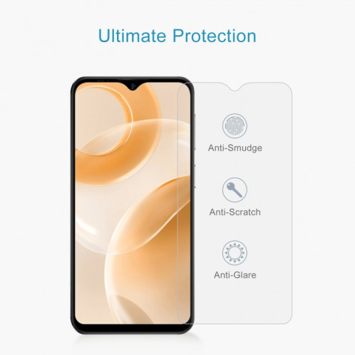Pour Ulefone Note 15 50pcs 0.26mm 9H 2.5D Film de verre trempé SH7803334-06