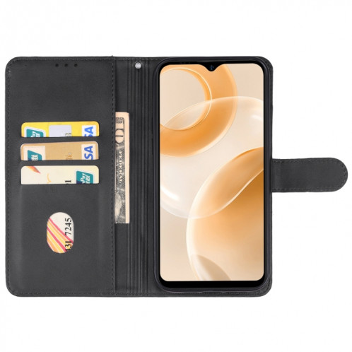 Pour étui de téléphone en cuir Ulefone Note 15 (noir) SH701C1372-06