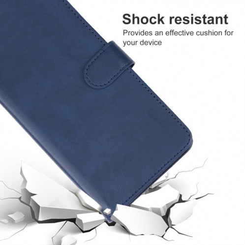 Pour étui de téléphone en cuir Ulefone Power Armor 18T Ultra (bleu) SH707D1624-06