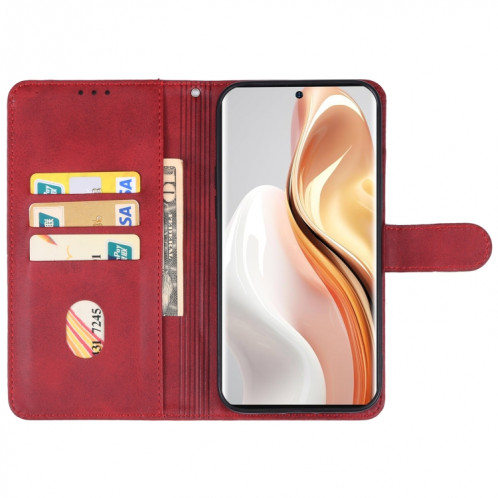 Pour étui de téléphone en cuir Ulefone Note 17 Pro (rouge) SH711A1450-06