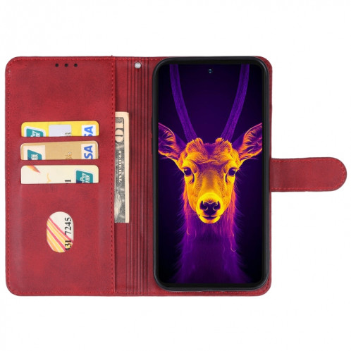 Pour étui de téléphone en cuir Ulefone Armor 25T Pro (rouge) SH713A23-06