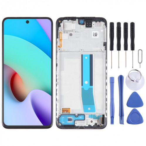 Écran LCD matériel OLED pour Xiaomi Redmi Note 11 4G numériseur assemblage complet avec cadre SH5101467-06