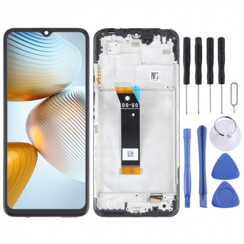 Écran LCD matériel OEM pour l'assemblage complet du numériseur Xiaomi Poco M4 5G avec cadre SH51171229-06