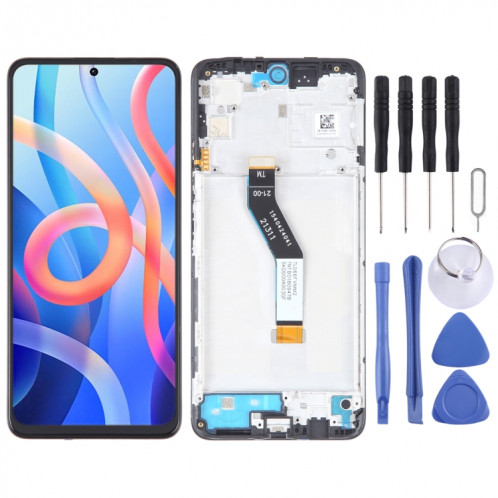 Écran LCD matériel OEM pour Xiaomi Redmi Note 11T 5G numériseur assemblage complet avec cadre SH5122512-06
