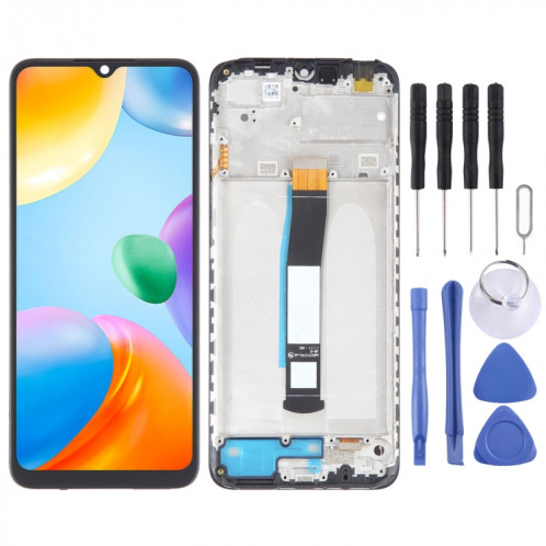 Écran LCD matériel OEM pour assemblage complet du numériseur Xiaomi Redmi 10C avec cadre SH5129341-06