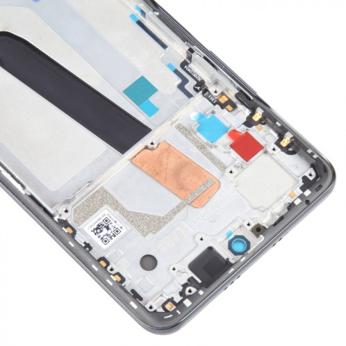 Écran LCD OLED pour Xiaomi Mi 11i Digitizer Assemblage complet avec cadre (Noir) SH601B139-06