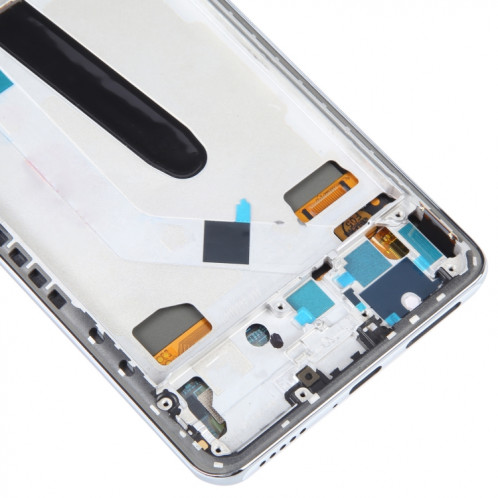 Écran LCD OLED pour Xiaomi 11X Pro Digitizer Assemblage complet avec cadre (Argent) SH603C1866-06