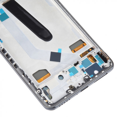 Écran LCD OLED pour Xiaomi Poco F3 Digitizer Assemblage complet avec cadre (Noir) SH604B1380-06