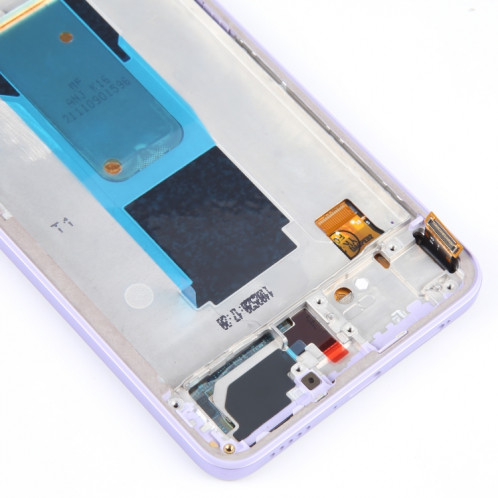 Écran LCD pour Xiaomi 11i 5G Digitizer Assemblage complet avec cadre (Violet) SH801C1017-06