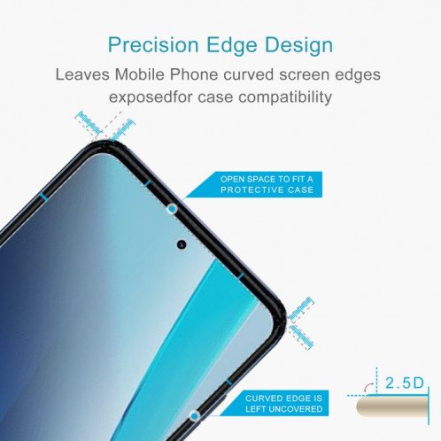 Pour Motorola Moto G stylet 2023 4G 10 pièces 0.26mm 9H 2.5D Film de verre trempé SH05011781-06