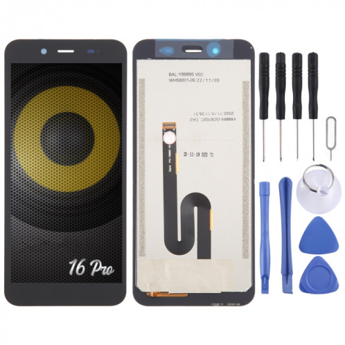 Écran LCD pour Ulefone Power Armor 16 Pro avec assemblage complet du numériseur SH77041169-07