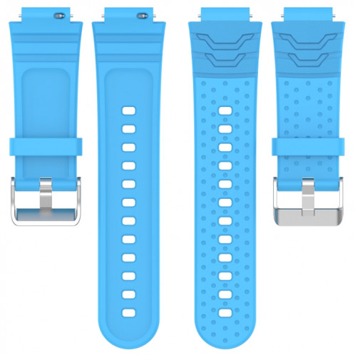 Pour Xplora X5 / X5 Play Children Watch Bracelet de montre de remplacement en silicone (bleu ciel) SH601D1626-07