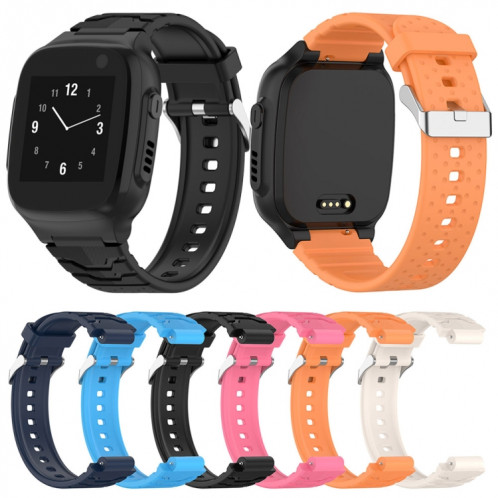 Pour Xplora X5 / X5 Play Montre pour enfants Bracelet de montre de remplacement en silicone (Orange) SH601A1974-07