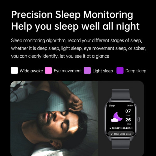 T19 Pro 1,96 pouces IP67 Montre intelligente à bande de silicone étanche, prend en charge les appels Bluetooth à double mode / Surveillance de la fréquence cardiaque (Or) SH001D462-022