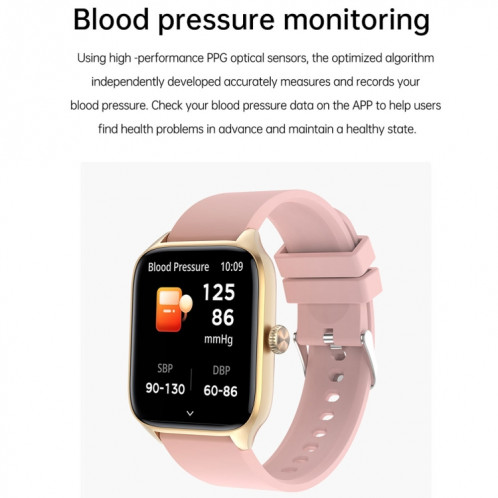 T19 Pro 1,96 pouces IP67 Montre intelligente à bande de silicone étanche, prend en charge les appels Bluetooth à double mode / surveillance de la fréquence cardiaque (bleu) SH001C114-022