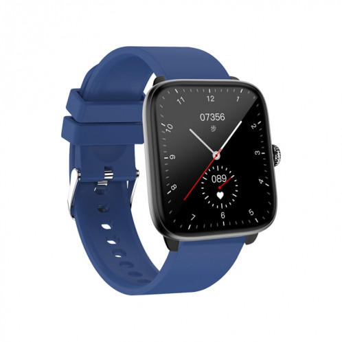 T20 1,96 pouces IP67 montre intelligente étanche en silicone, prend en charge les appels Bluetooth double mode / surveillance de la fréquence cardiaque (bleu) SH801C1067-023