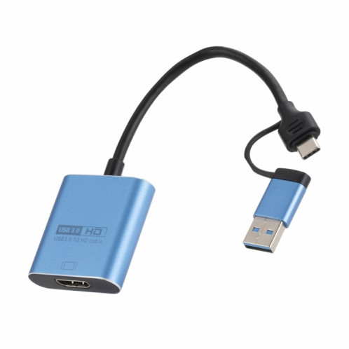 Câble adaptateur V05B USB + USB-C / Type-C vers HDMI SH77501510-05