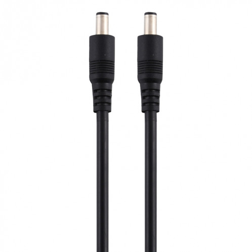 Fiche d'alimentation CC 8A 5,5 x 2,1 mm Câble de connecteur adaptateur mâle à mâle (noir) SH202A1803-04