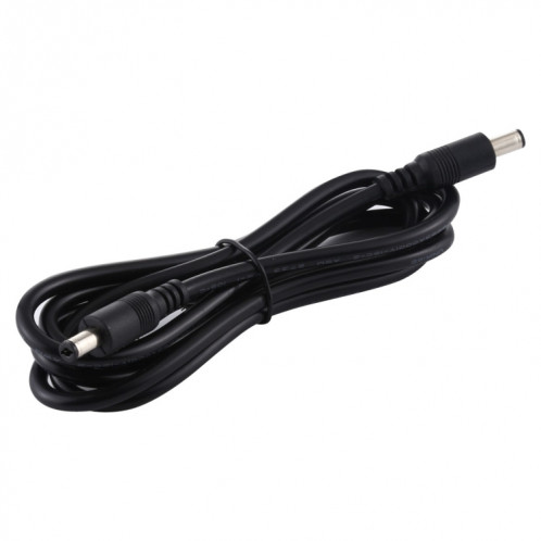 Fiche d'alimentation CC 8A 5,5 x 2,1 mm Câble de connecteur adaptateur mâle à mâle (noir) SH202A1803-04