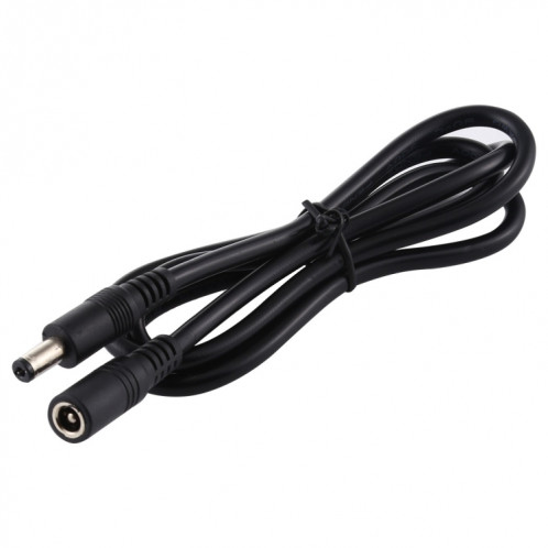 Câble d'extension d'alimentation CC 8A 5,5 x 2,1 mm femelle à mâle (noir) SH505A1084-04