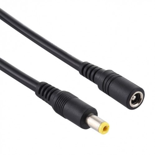 8A 5.5 x Câble d'extension d'alimentation CC femelle à 2,5 mm à mâle, longueur de câble: 1m (noir) SH701A1136-04