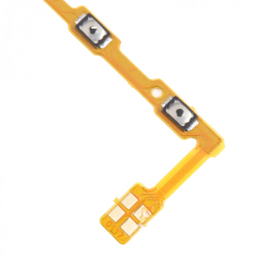 Pour vivo iQOO Z7X Bouton d'alimentation OEM et câble flexible du bouton de volume SH03031952-04