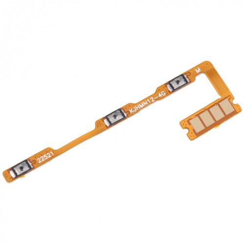 Pour Xiaomi Redmi Note 12 4G OEM bouton d'alimentation et bouton de volume câble flexible SH0510255-00