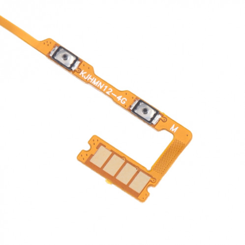 Pour Xiaomi Redmi Note 12 4G OEM bouton d'alimentation et bouton de volume câble flexible SH0510255-00