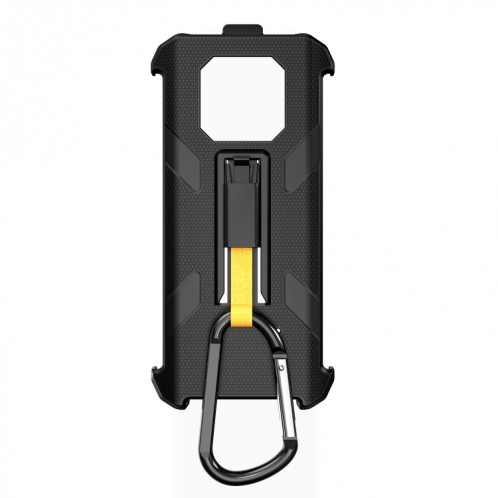 Pour Ulefone Armor 22 Ulefone Back Clip Phone Case avec mousqueton (noir) SU802A1361-07