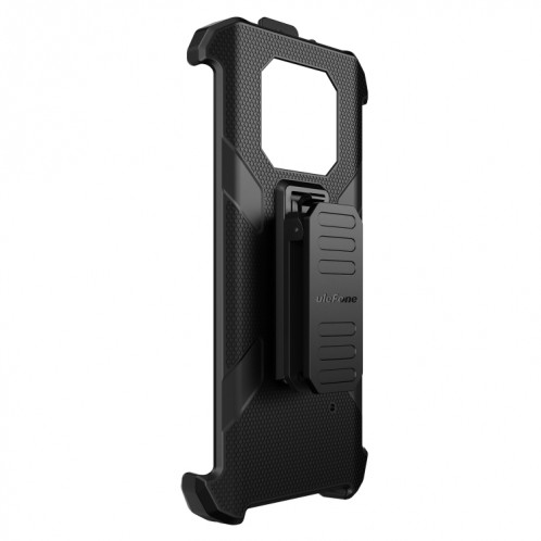 Pour Ulefone Armor 22 Ulefone Back Clip Phone Case avec mousqueton (noir) SU802A1361-07